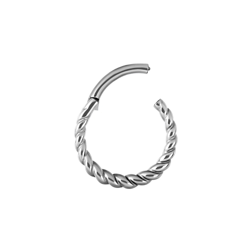 Surgical Steel Hinged Rope Ring