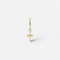 Gold Nickel Free Cobalt Chrome Cross Jewellery Charm