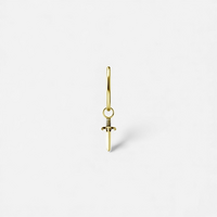 Gold Nickel Free Cobalt Chrome Dagger Jewellery Charm