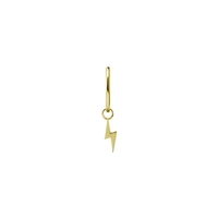 Gold Nickel Free Cobalt Chrome Jewellery Charm - Flash Premium Zirconia 