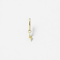 Gold Nickel Free Cobalt Chrome Jewellery Charm - Flash Premium Zirconia 