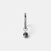 Surgical Steel Skull Charm
