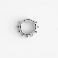Surgical Steel Septum Ring - Multi-Ball Halo