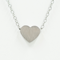Surgical Steel Mini Heart Necklace