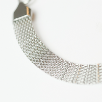 Surgical Steel Flat Chain Bracelet