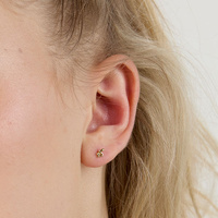 14K Gold - Snake - 5mm Threadless Attachment