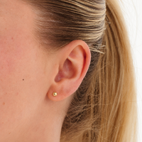 14K Gold Attachment for Threadless Labret - Ball