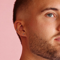 Titanium 2mm Ball - Threadless 18G - 7mm Flatback Stud