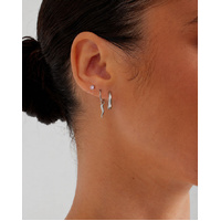 Titanium 2.35mm Pink Premium Zirconia - Threadless 18G - 7mm Flatback Stud