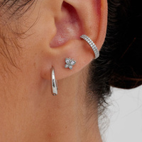Surgical Steel - Premium Zirconia - Butterfly - 5.5mm Threadless Attachment
