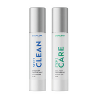 Sterilear Piercing Aftercare Spray Duo Pack Step 1 & 2
