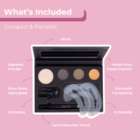 The Brow Technicians Brow Kit - Tanned (Taupe)