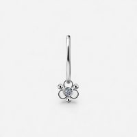 Titanium Cluster Charm - Premium Zirconia