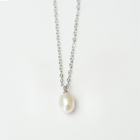 Surgical Steel Pearl Set