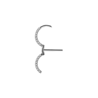 Surgical Steel Nipple Clicker - Premium Zirconia