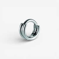 Titanium Hinged Ring - 3 Rings