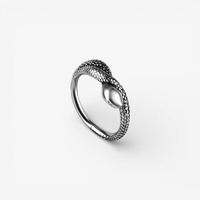 Surgical Steel Conch Ring - Snake