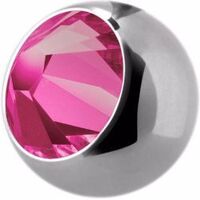 Surgical Steel Jewelled Micro Ball - 2.5mm