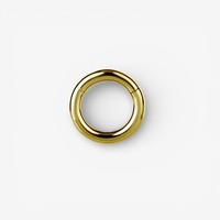 Gold Titanium Hinged Ring