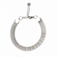 Surgical Steel Flat Chain Bracelet