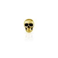 Gold Steel - Skull - 6.5mm Internal Thread Labret Attachment