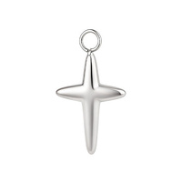 Titanium Cross Charm