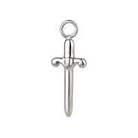 Titanium Dagger Charm