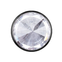 Black Titanium - Inverted Premium Zirconia - 4mm Threadless Attachment
