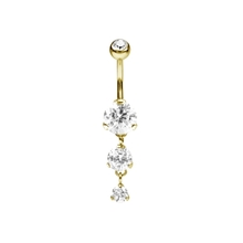 Official ©Playboy Classic Belly Rings. 316L Steel Playboy Bunny Bar. – The Belly  Ring Shop