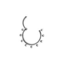 Surgical Steel Septum Ring - Multi-Ball Halo
