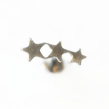 Titanium Trio Star Flatback 