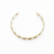 Gold Surgical Steel Sun Bangle