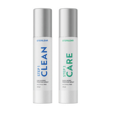 Sterilear Piercing Aftercare Spray Duo Pack Step 1 & 2