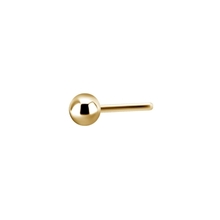 18K Gold Attachment for Threadless Labret - Ball