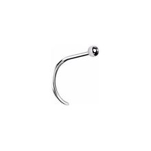 Surgical Steel Pigtail Ball Nose Stud - 2mm